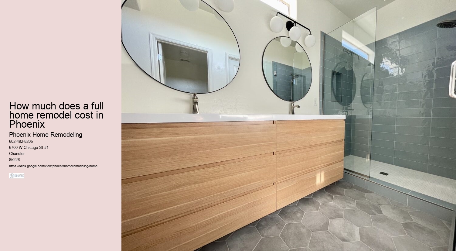 Phoenix Home Remodeling Awards